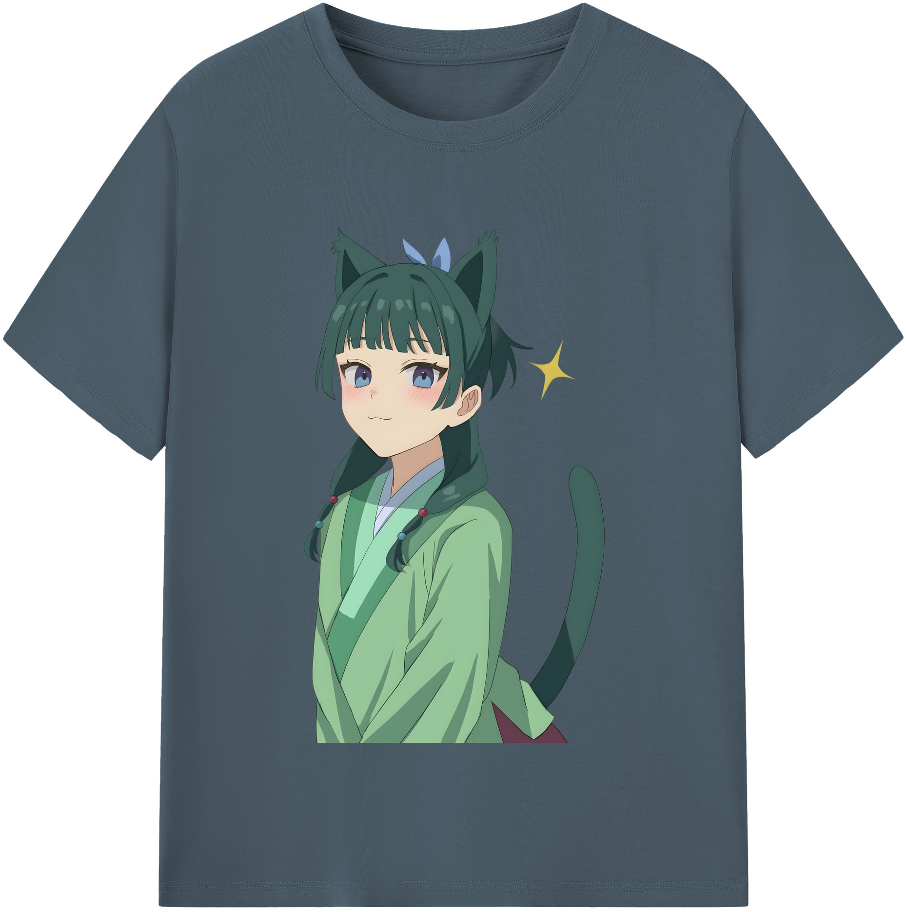 （画像用） 薬屋のひとりごと The Apothecary Diaries 綿100％半袖Tシャツ（フロントプリント）